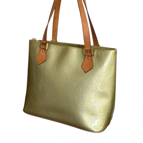Authentic Louis Vuitton Vernis Houston Tote Shoulder Bag! Comes with COA! - Picture 2 of 16